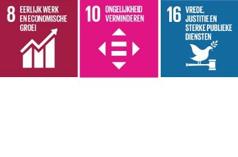 Governance activities aligned with UN SDGs