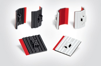 FlexTack plakzadel wit en zwart