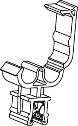 bekabeling en leidingwerk -langs een rand- ontwikkeld - EdgeClip