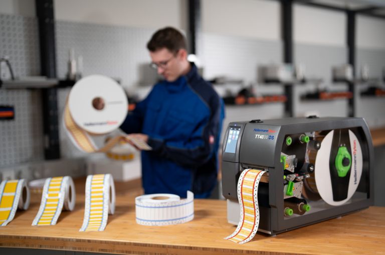 dubbelzijdig printen met de TT4030DS thermotransferprinter