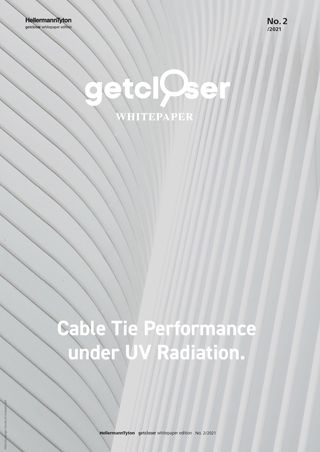 Omslag whitepaper voor “Het effect van UV-straling op de prestaties van bundelbanden”