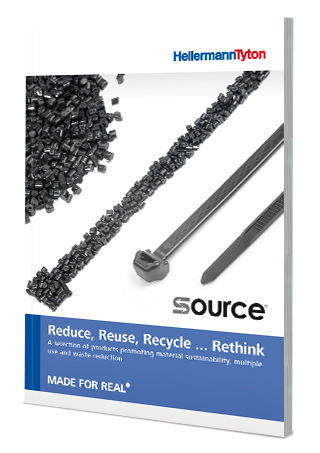 Cover van Source brochure over duurzame producten