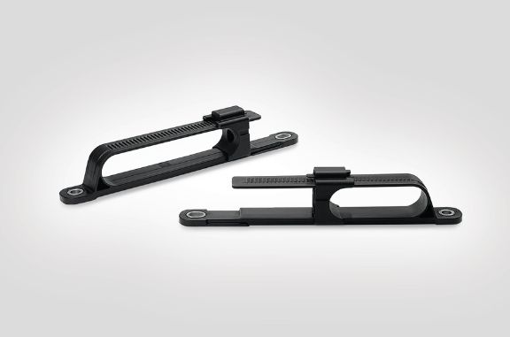 Geschroefde ratelklem: platte kabelklem voor zwaar gebruik