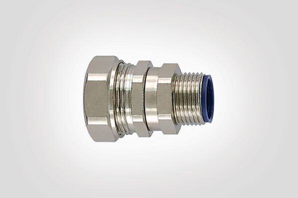Compressiekoppelingen voor vloeistofdichte metalen beschermslang