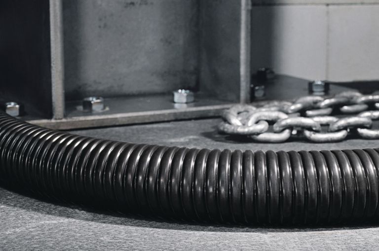 beschermslang met pvc coating