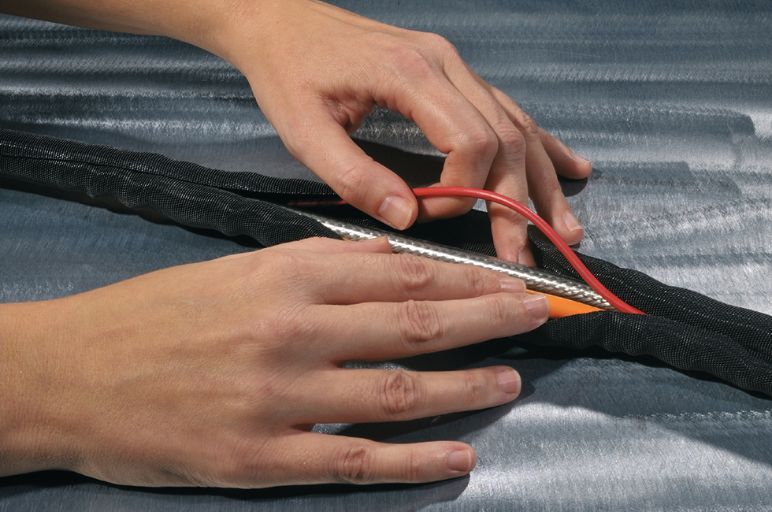 Zelfsluitende beschermkous Helagaine Twist-In