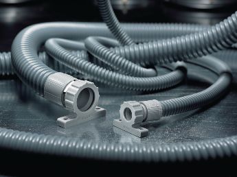 FlexiGuard-kunststof beschermslangen zijn uiterst flexibel en bieden een uitstekende mechanische bescherming.