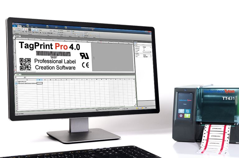Software voor kabellabels TagPrint Pro