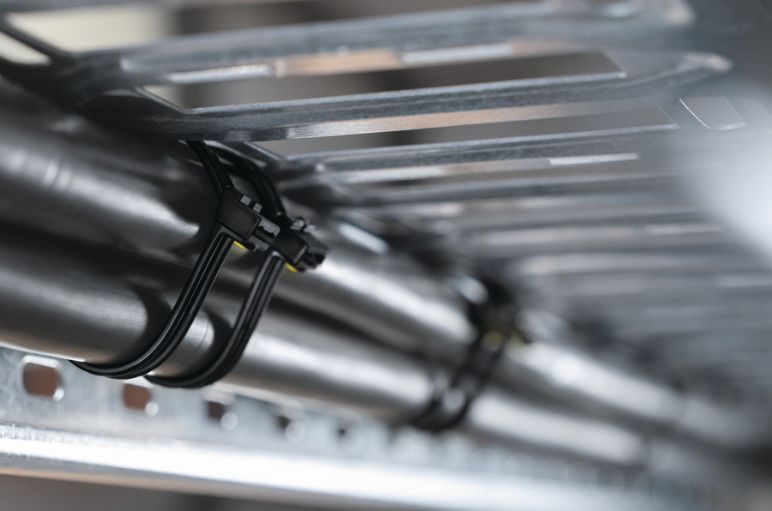 bundelbanden met glasvezelsluiting