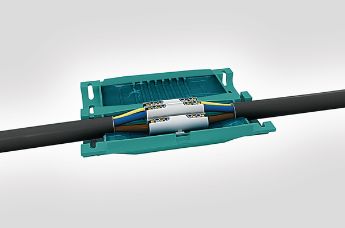 Gel kabelmoffen met connector