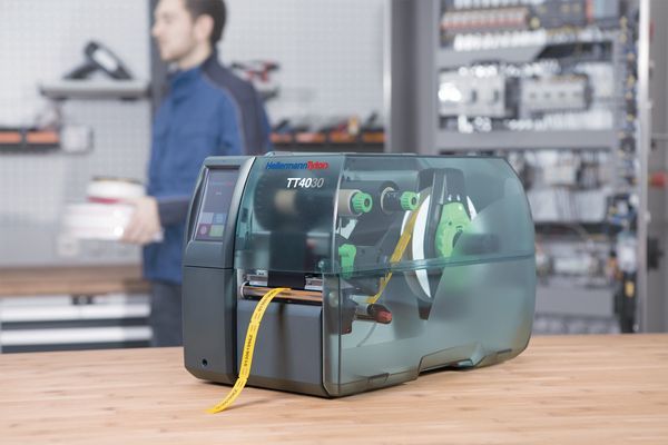 Thermotransferprinters van HellermannTyton