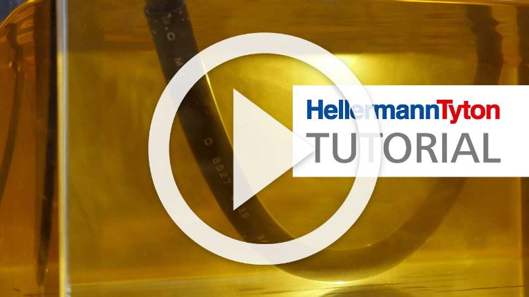 Tutorial video: Vloeistofbestendige krimpkous