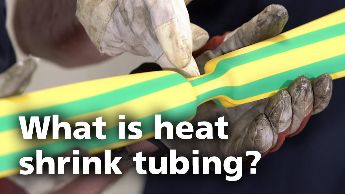 What is heat shrink tubing?