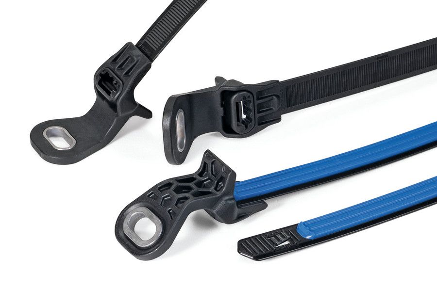 Soft Grip-serie: Een extern getande bundelband met een zachte component