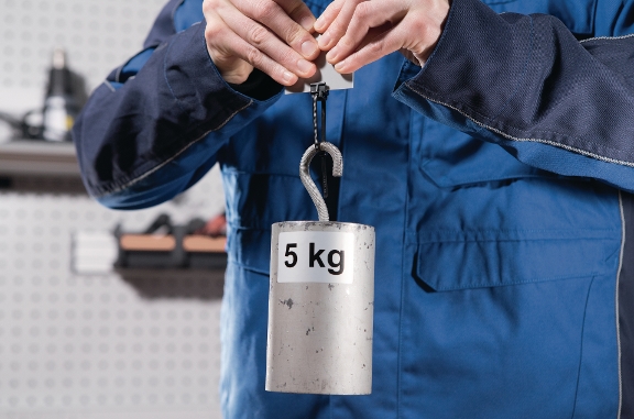 EdgeClip Mini een trekkracht van 5 kg weerstaan